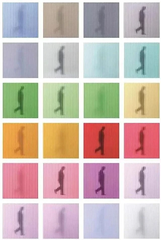 Feuilles de polycarbonate Couleurs