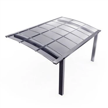 Carport avec toit en polycarbonate