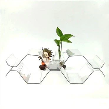 Feuilles de toiture en plastique transparent en polycarbonate ondulé en Chine