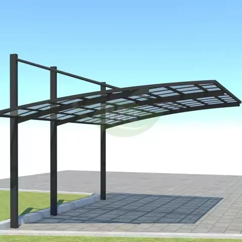 Hot Selling Polycarbonate Carport UV Protection Cover For Parking high quality