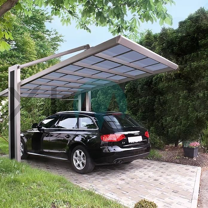 Couverture de protection UV pour abri de voiture en polycarbonate, offre spéciale pour le stationnement
