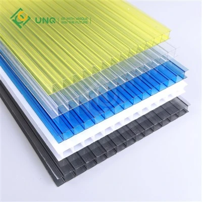 Feuilles de polycarbonate multiples pour la serre